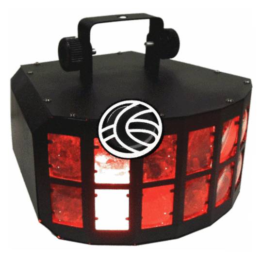 Luz efectos LED DMX512 mariposa multicolor
