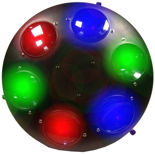 DMX512 LED effetti di luce multicolore funghi