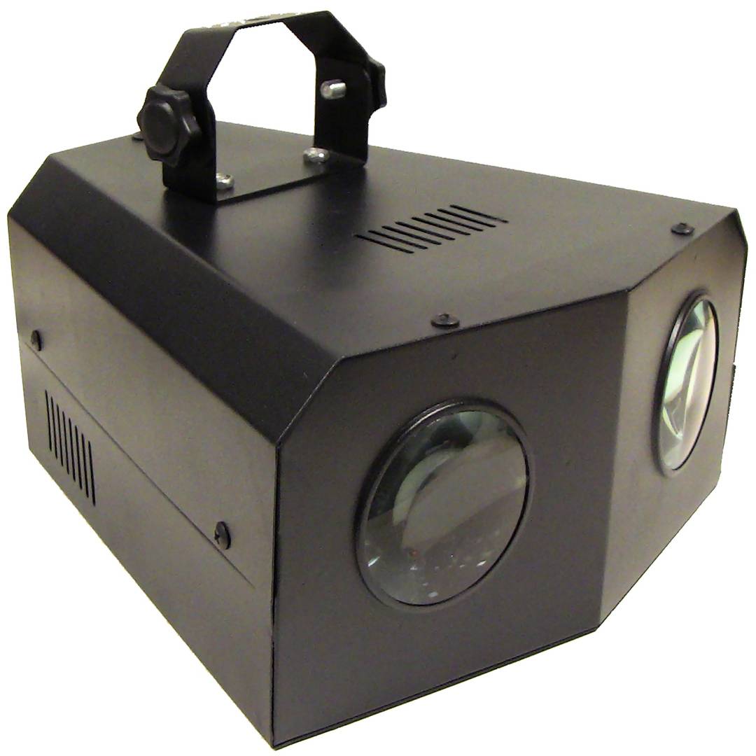 DMX512 luz LED efeito derby 2 holofotes