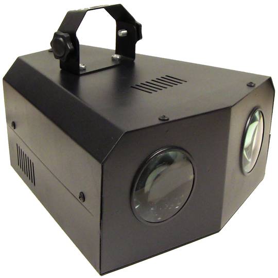 DMX512 luz LED efeito derby 2 holofotes