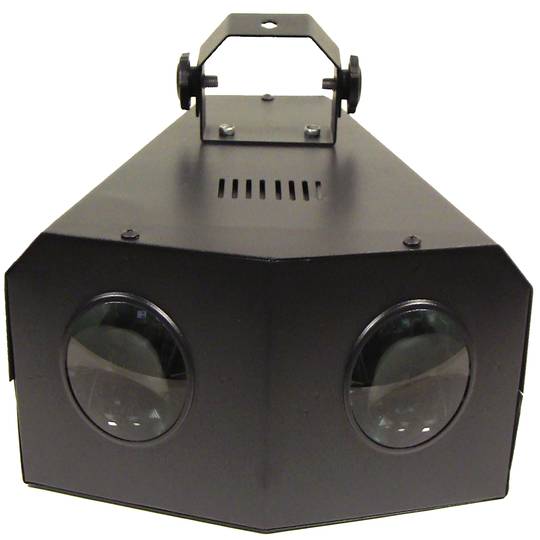 DMX512 luz LED efeito derby 2 holofotes