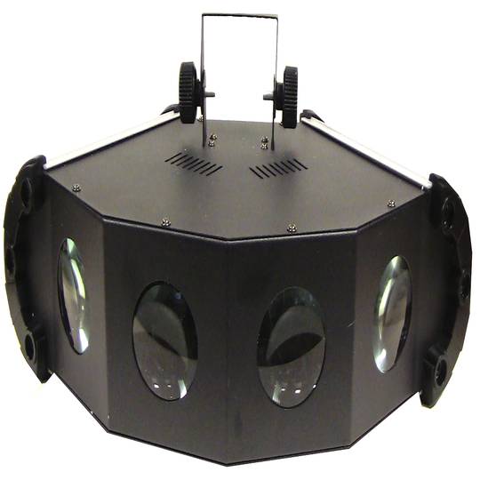 Luz efectos LED DMX512 derby 4 focos
