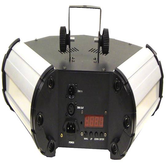 Luz efectos LED DMX512 derby 4 focos
