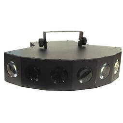 Luz efectos LED DMX512 derby 7 focos