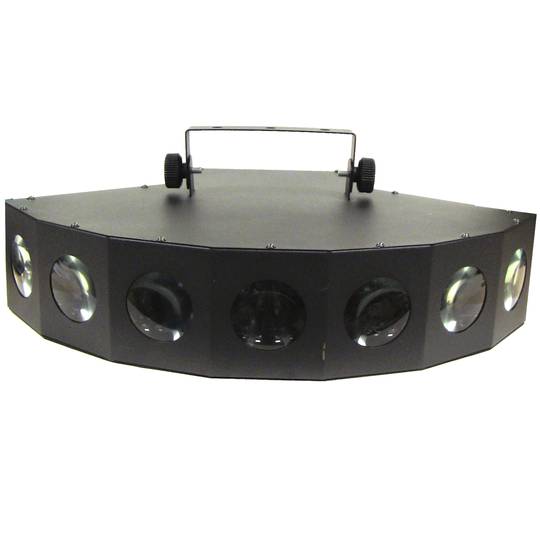 Llum efectes LED DMX512 derbi 7 focus