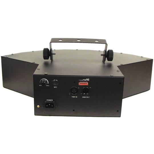 Llum efectes LED DMX512 derbi 7 focus