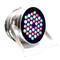 PAR64 36 LED Chrome lampadina 1W