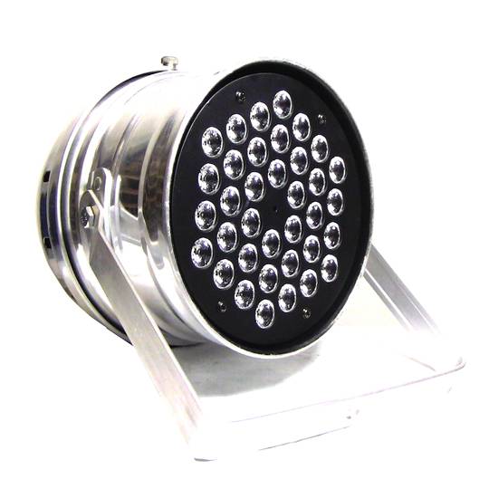 PAR64 36W 3W chromen schijnwerper