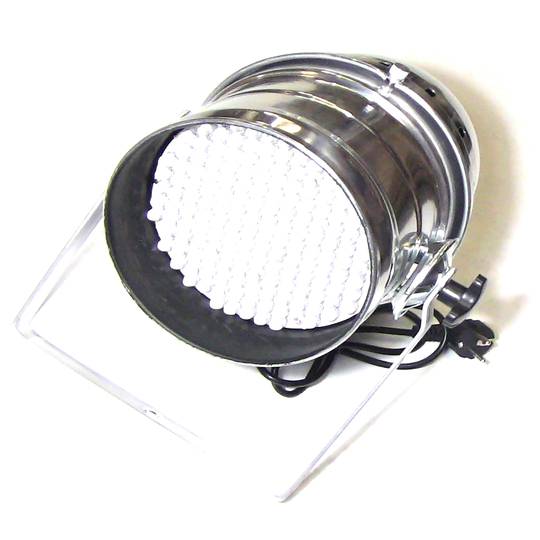 PAR64 LED 177 chroom 10mm-spot
