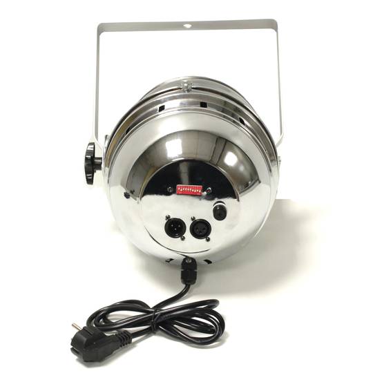 Reflektor PAR64 139 LED 10 mm chrom