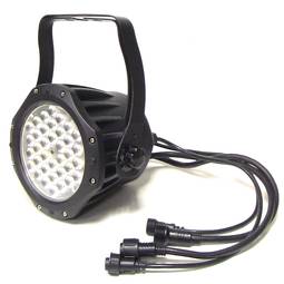 Focus PAR64 de 36 LED de 1W negre IP65
