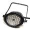 Foco PAR64 de 36 LED de 1W negro IP65