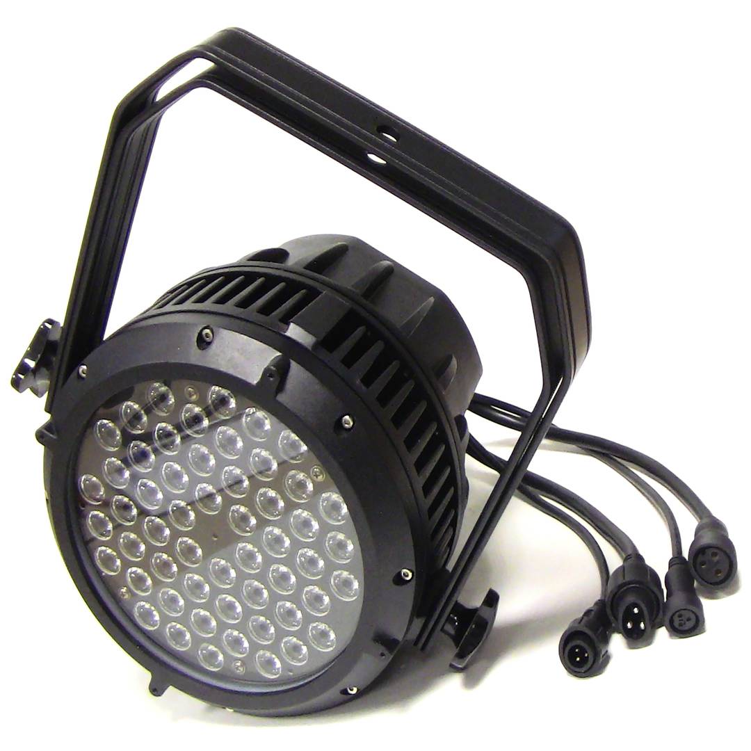 PAR64 54 LED Spotlight 3W IP65 nero
