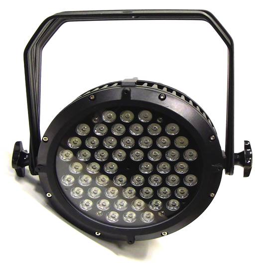 PAR64 54 LED Spotlight 3W IP65 nero
