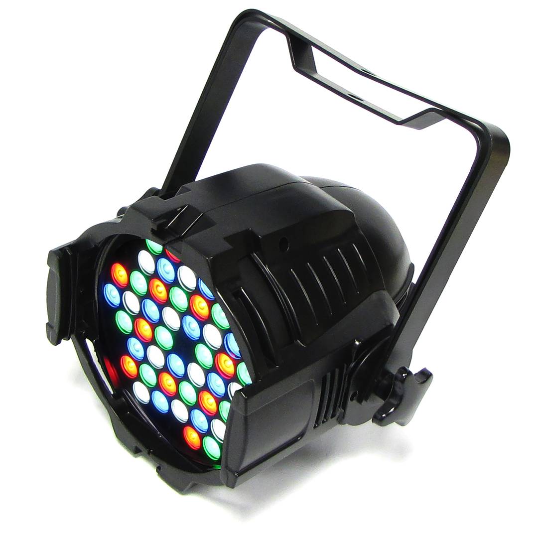 Reflektor PAR64 48 LED 1W czarny