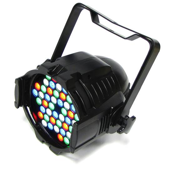 Focus PAR64 de 48 LED de 3W negre