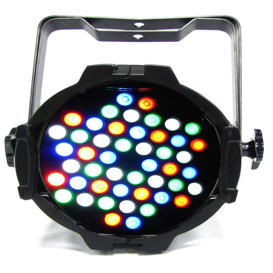 Focus PAR64 de 48 LED de 3W negre