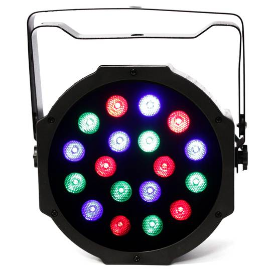 PAR56 LED Spotlight 1W 18 nero DMX512