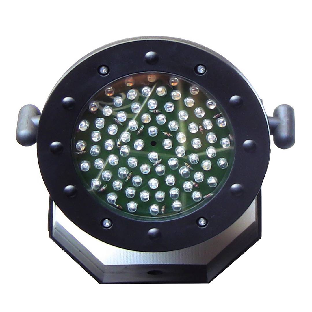 PAR38 bulb of 147 black 5mm LEDs