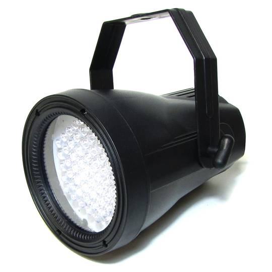 60 LED Lampe PAR38 10mm schwarz