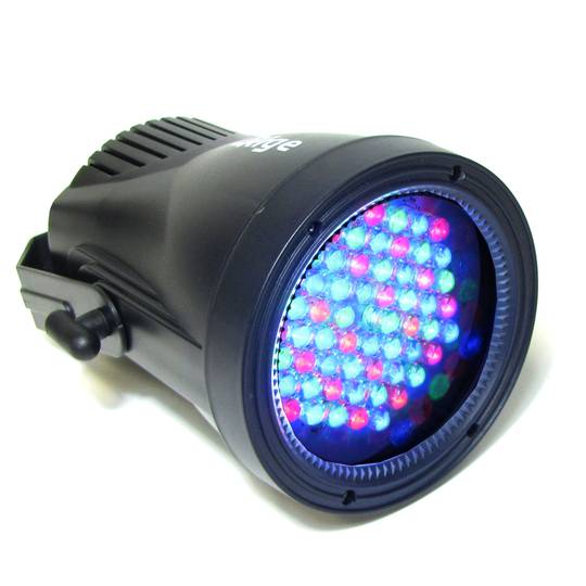 60 LED Lampe PAR38 10mm schwarz
