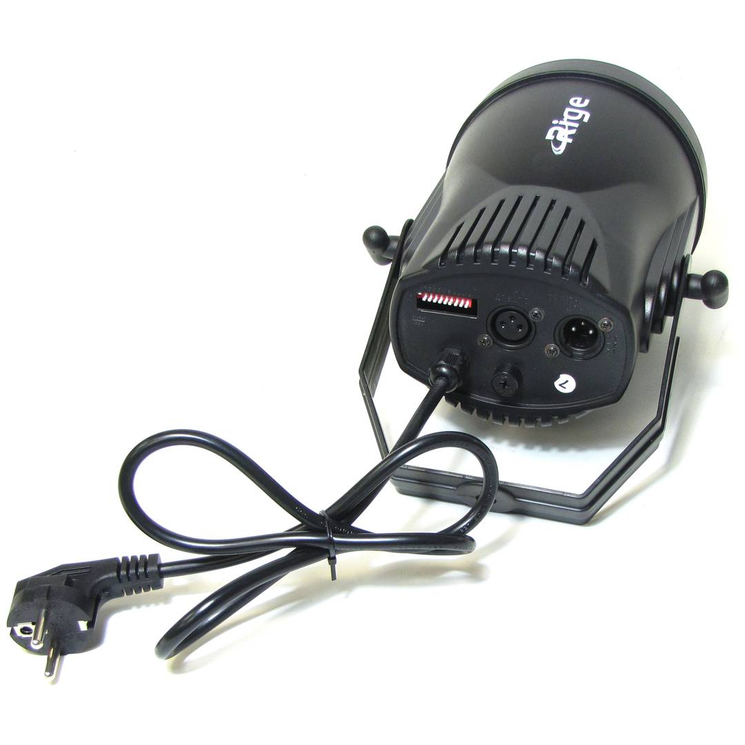 60 LED Lampe PAR38 10mm schwarz