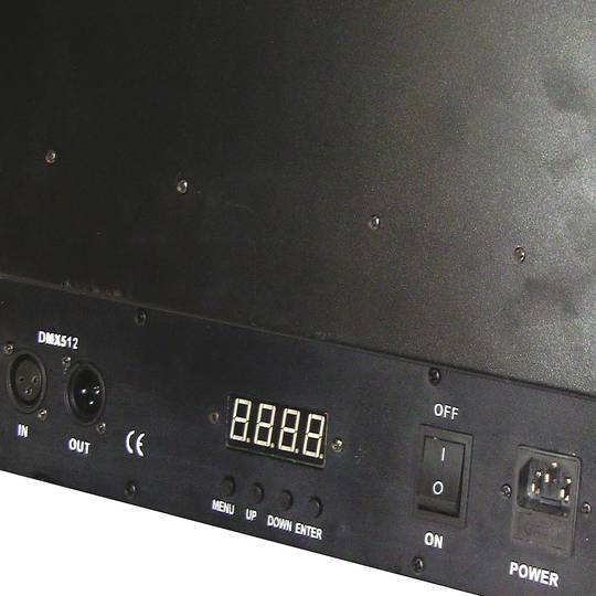 Paneel van 4 LED-spots 160W DMX512