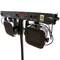 Barra de 4 focus PAR56 9 LED 3W RGB DMX512