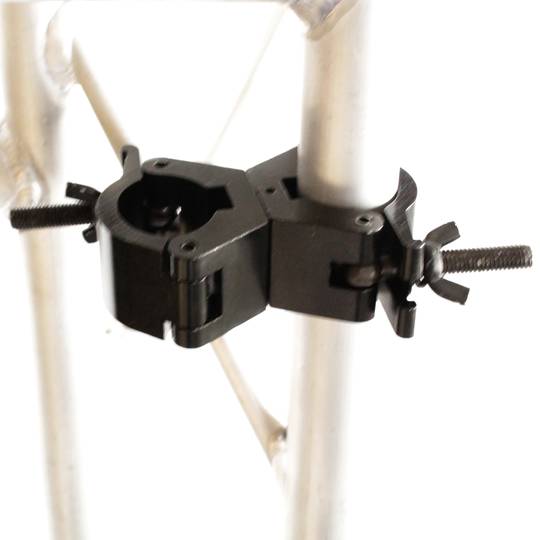 Black Double Clamp für Truss Lichtleiste oder 30mm