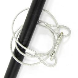 Sécurité câble en acier 80cm 4mm