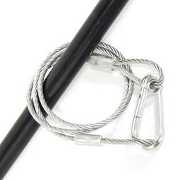 Cable d'acer de seguretat 90cm 5mm