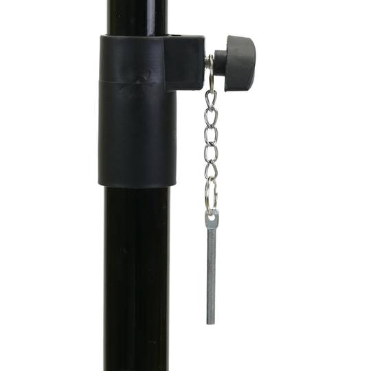 Statief luidsprekerstatief hoogte 160cm en 38mm buis met voet