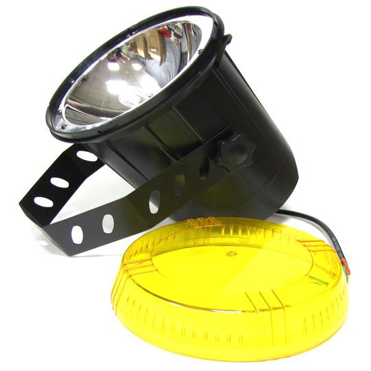 Foco estroboscópico 75W amarillo