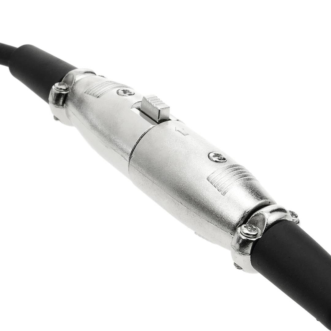 DMX512 DMX cabo XLR de 3 pinos XLR macho de 3 pinos Feminino 2m