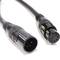 Cable DMX DMX512 XLR 5pin macho a XLR 5pin hembra 1m