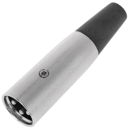 Złącze XLR3 3-stykowe męskie metalowe