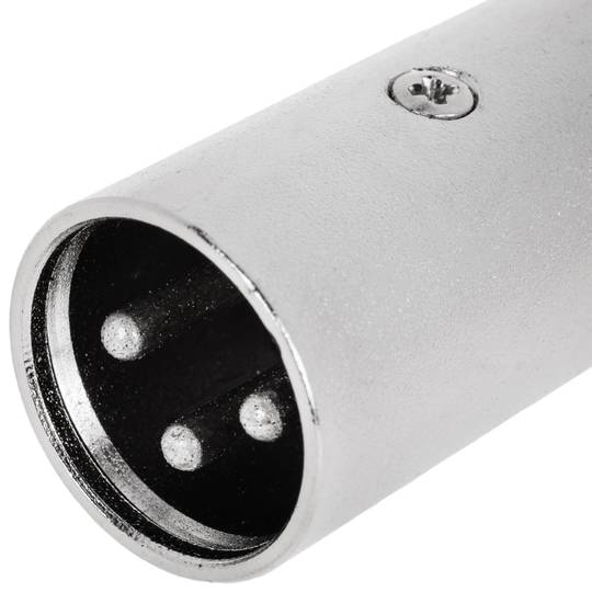 Złącze XLR3 3-stykowe męskie metalowe