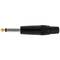 Jack 6,3 mm maschio connettore mono di plastica