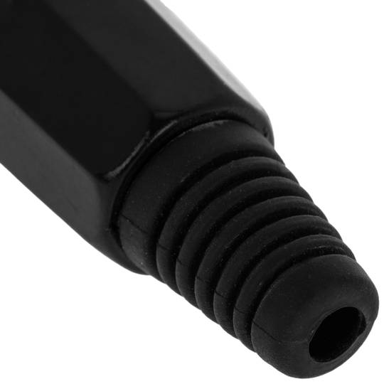 Złącze jack 6,3 mm stereo męski TRS złoty metal HQ