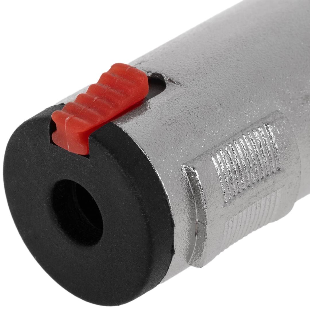 Conector fêmea 6,3 milímetros jack mono de metal