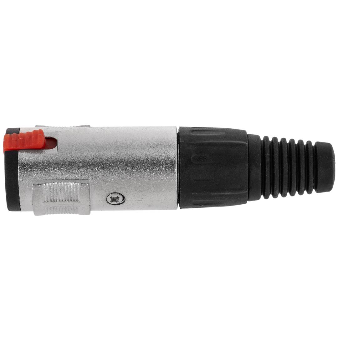 Conector fêmea 6,3 milímetros jack mono de metal