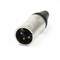DMX512 XLR3 mannelijke 120 ohm terminator