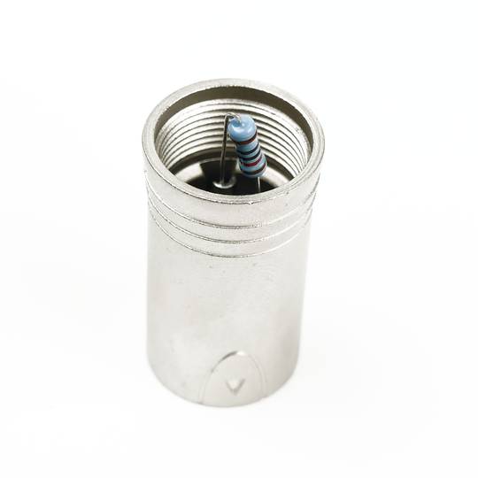 DMX512 XLR3 mannelijke 120 ohm terminator