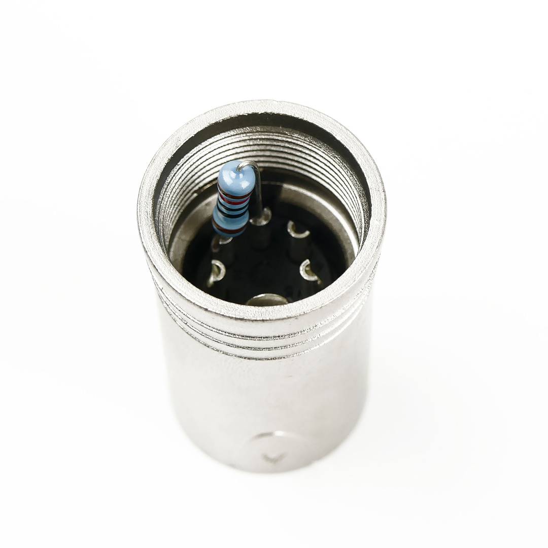 DMX512 Terminator männlich XLR5 120 Ohm