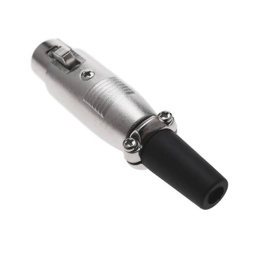 XLR 5pin metallic female connector