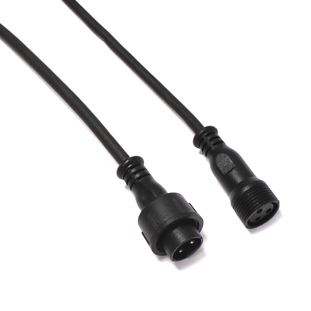 Cable DMX DMX512 XLR-IP65 3pin macho a XLR-IP65 3pin hembra 0,5m