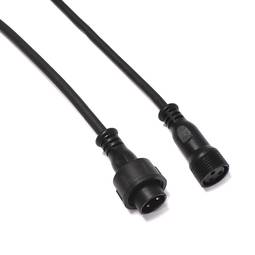 Cable DMX DMX512 XLR-IP65 3pin mascle a XLR-IP65 3pin femella 1m