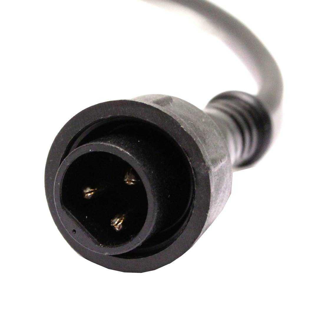 Cable DMX DMX512 XLR-IP65 3pin male to XLR 3pin female 1m