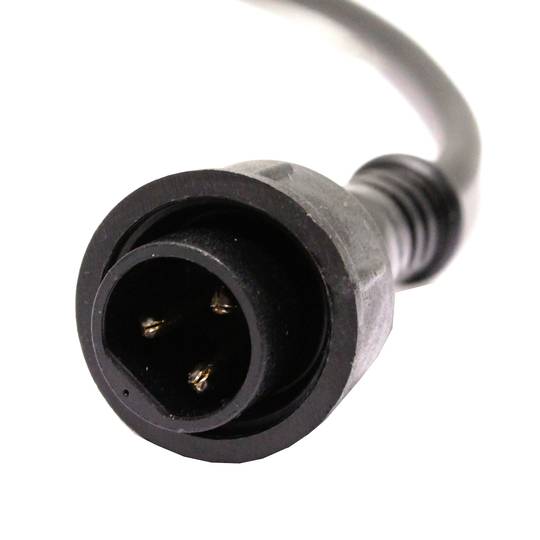 Cable DMX DMX512 XLR-IP65 3pin male to XLR 3pin female 1m