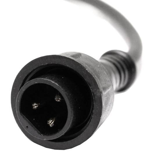 Cable DMX DMX512 XLR-IP65 3pin macho a XLR 3pin hembra 2m